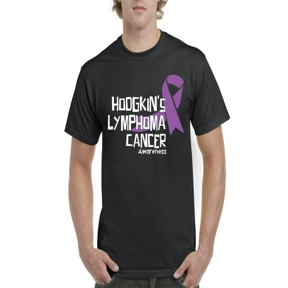 NIB - Men's T-Shirt Short Sleeve - Hodgkin's Lymphoma Cancer