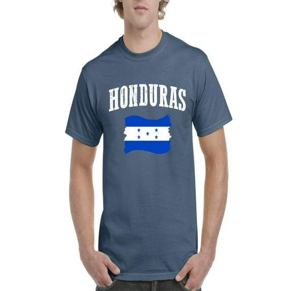 NIB - Men's T-Shirt Short Sleeve - Honduras Flag
