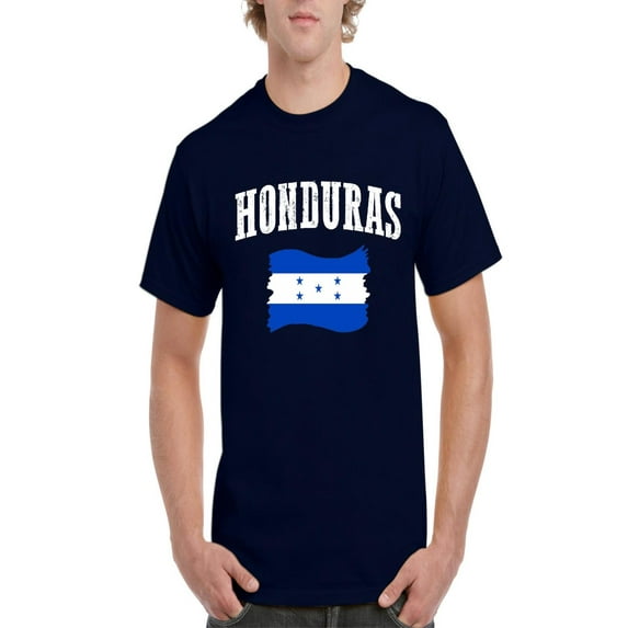 NIB - Men's T-Shirt Short Sleeve - Honduras Flag