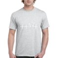 thumbnail image 1 of NIB - Men's T-Shirt Short Sleeve - Horse Heartbeat, 1 of 3