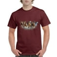 thumbnail image 1 of NIB - Men's T-Shirt Short Sleeve - Horses Herd, 1 of 3