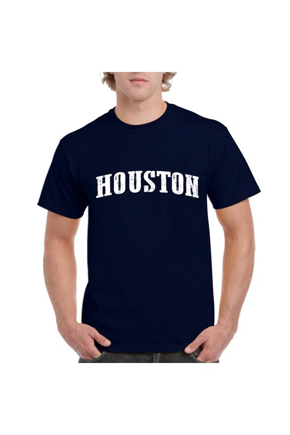 - Men's T-Shirt Short Sleeve - Houston