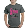 thumbnail image 1 of NIB - Men's T-Shirt Short Sleeve - I Wear Pink For My Grandma, 1 of 3