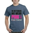 thumbnail image 1 of NIB - Men's T-Shirt Short Sleeve - In October We Wear Pink, 1 of 3
