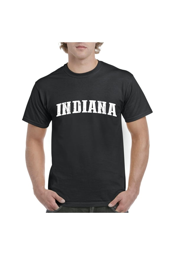 - Men's T-Shirt Short Sleeve - Indiana