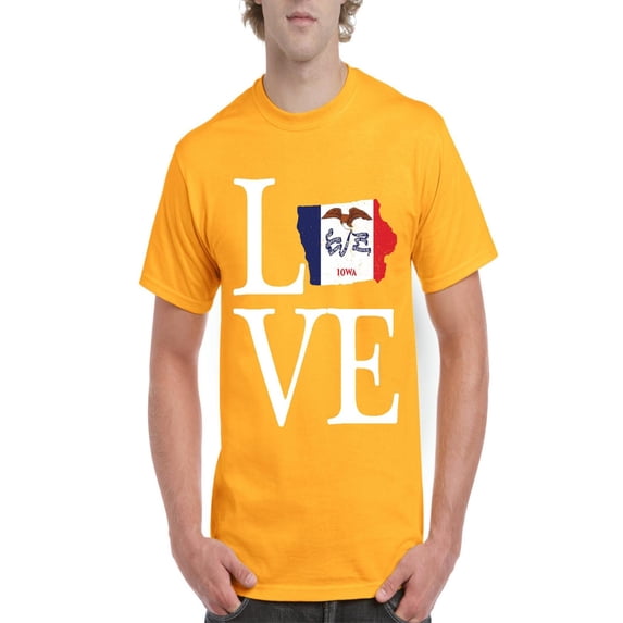 NIB - Men's T-Shirt Short Sleeve - Iowa
