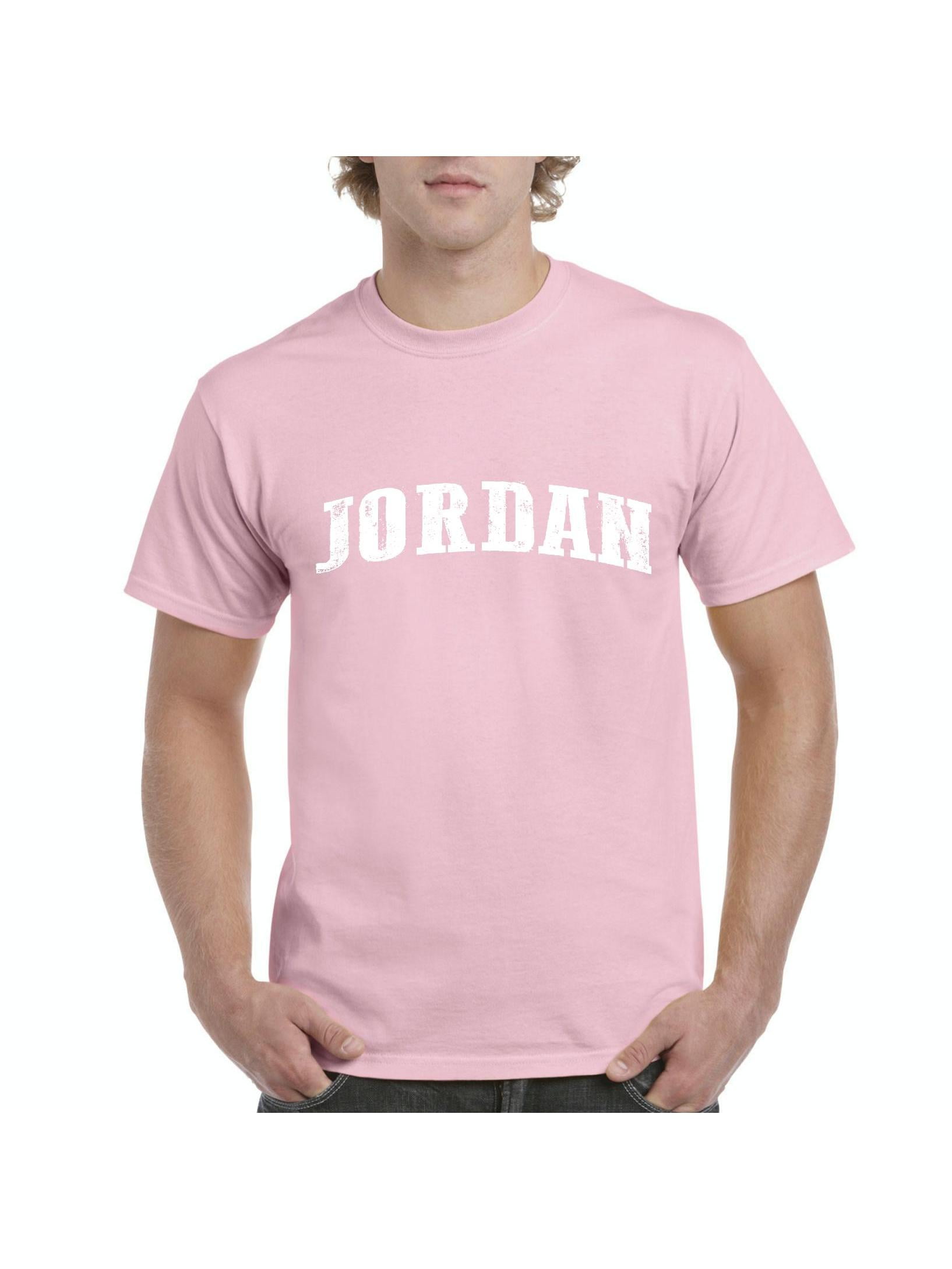 Pink jordan best sale t shirt