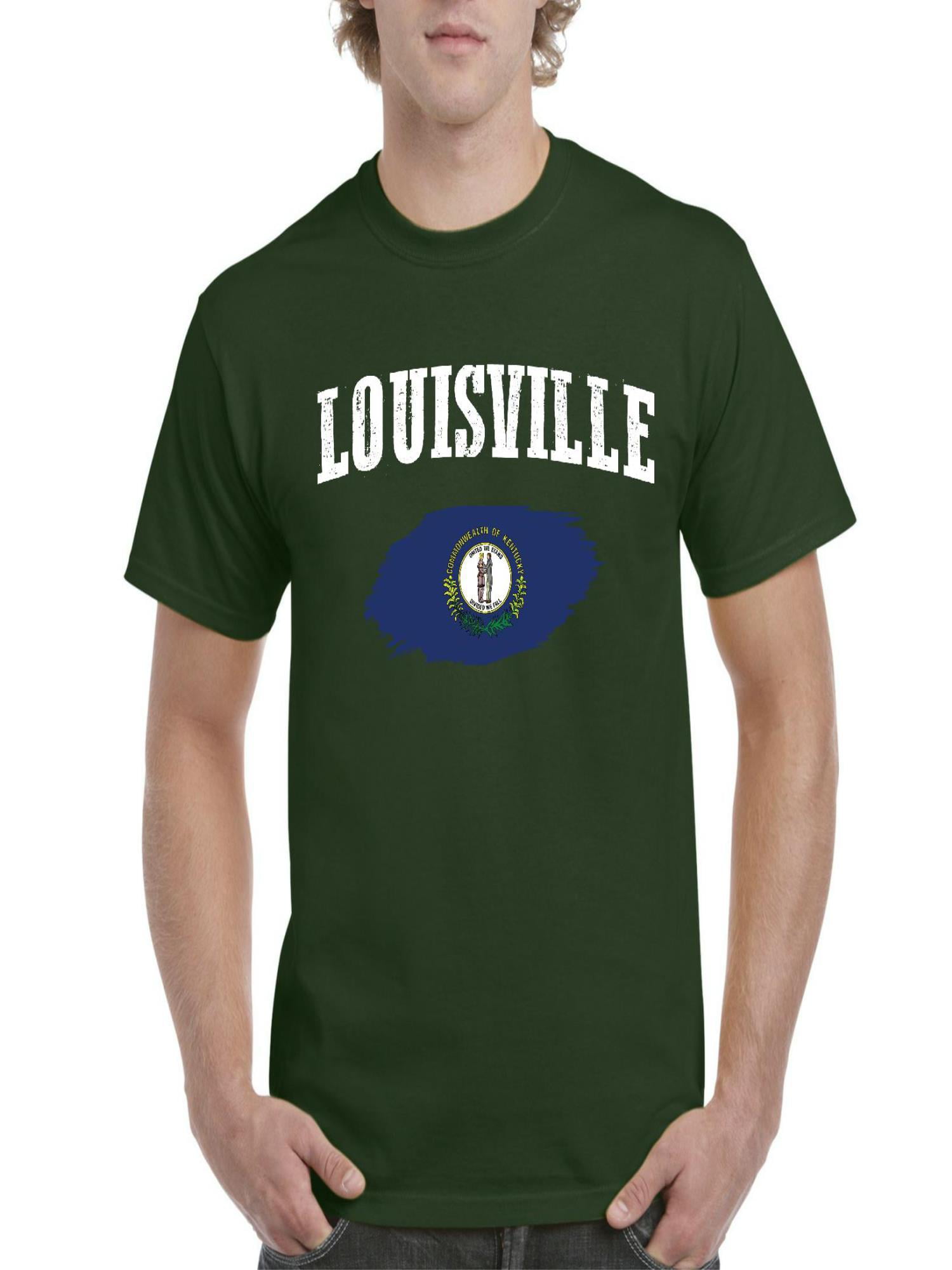 NIB - Men's T-Shirt Short Sleeve, up to Men Size 5XL - Louisville