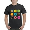 thumbnail image 1 of NIB - Men's T-Shirt Short Sleeve - Love Food Donuts Doughnuts, 1 of 5