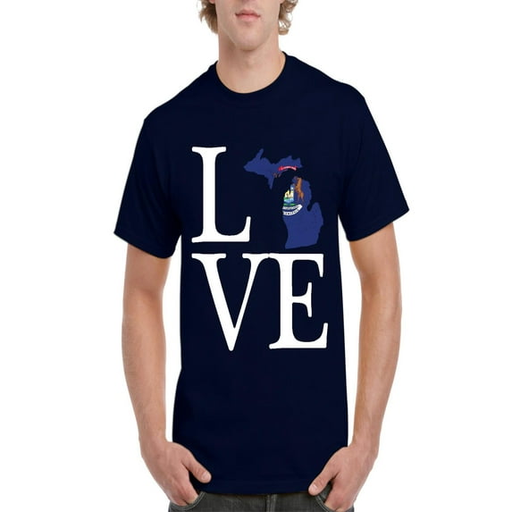 NIB - Men's T-Shirt Short Sleeve - Michigan