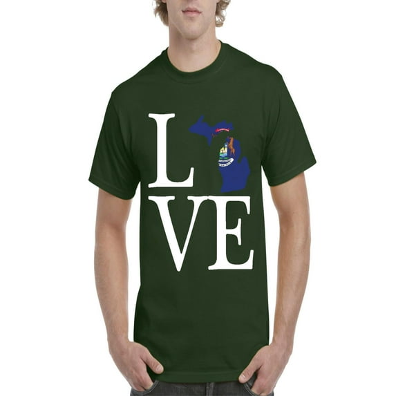 NIB - Men's T-Shirt Short Sleeve - Michigan