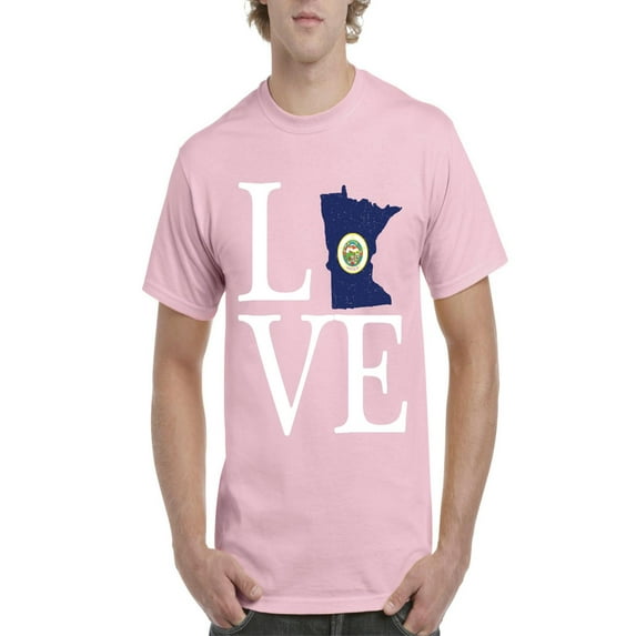 NIB - Men's T-Shirt Short Sleeve - Minnesota Flag