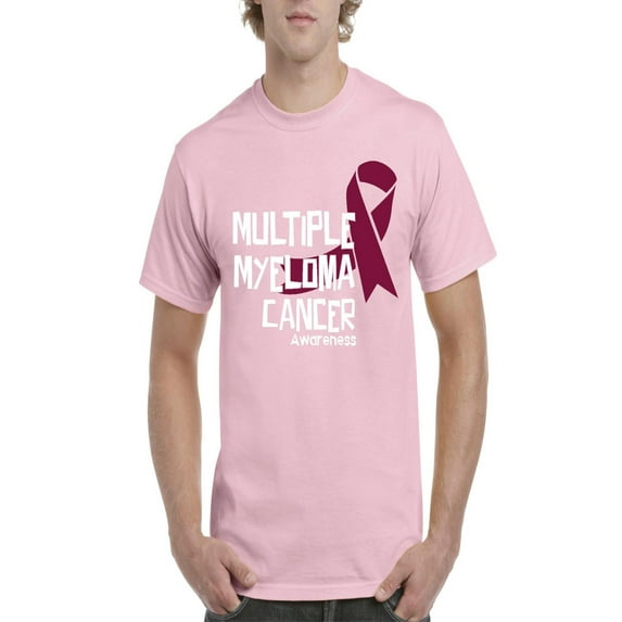 NIB - Men's T-Shirt Short Sleeve - Myeloma Cancer