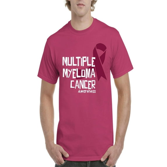 NIB - Men's T-Shirt Short Sleeve - Myeloma Cancer