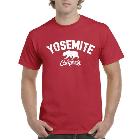 NIB - Men's T-Shirt Short Sleeve - NATIONAL PARK Yosemite