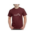 thumbnail image 1 of NIB - Men's T-Shirt Short Sleeve - Paw Heartbeat, 1 of 3