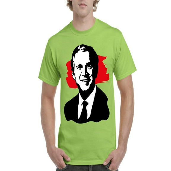 NIB - Men's T-Shirt Short Sleeve - President George W Bush
