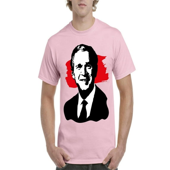 NIB - Men's T-Shirt Short Sleeve - President George W Bush