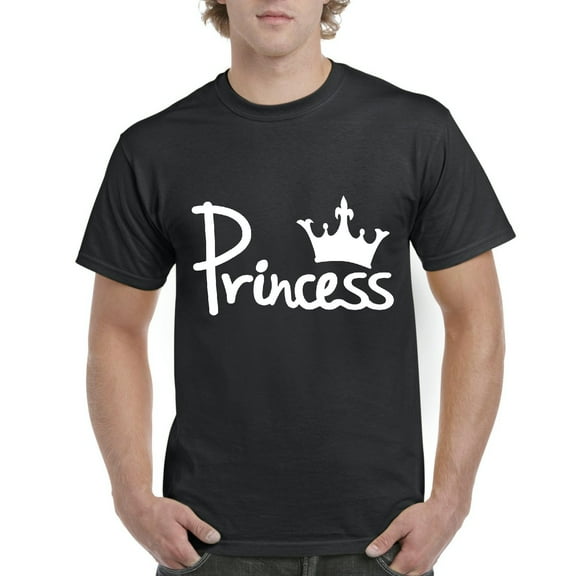 NIB - Men's T-Shirt Short Sleeve - Princess Crown