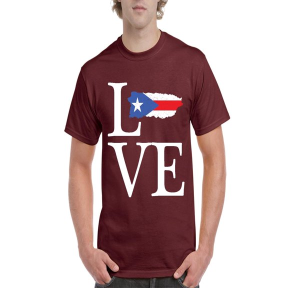 NIB - Men's T-Shirt Short Sleeve - Puerto Rico