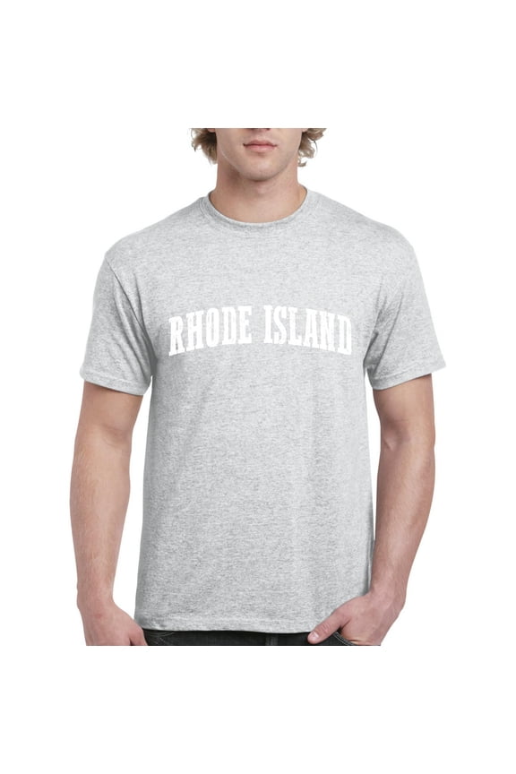 - Men's T-Shirt Short Sleeve - Rhode Island