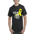 thumbnail image 1 of NIB - Men's T-Shirt Short Sleeve - Sarcoma Bone Cancer Awareness Ribbon, 1 of 5