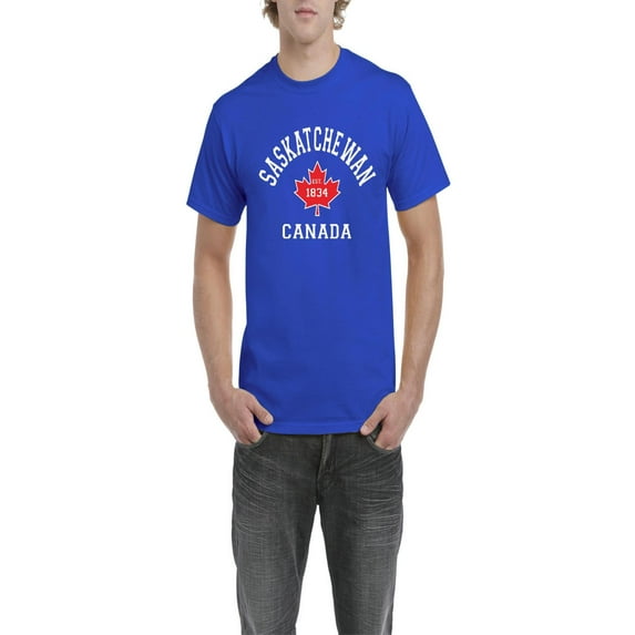NIB - Men's T-Shirt Short Sleeve - Saskatchewan Canada