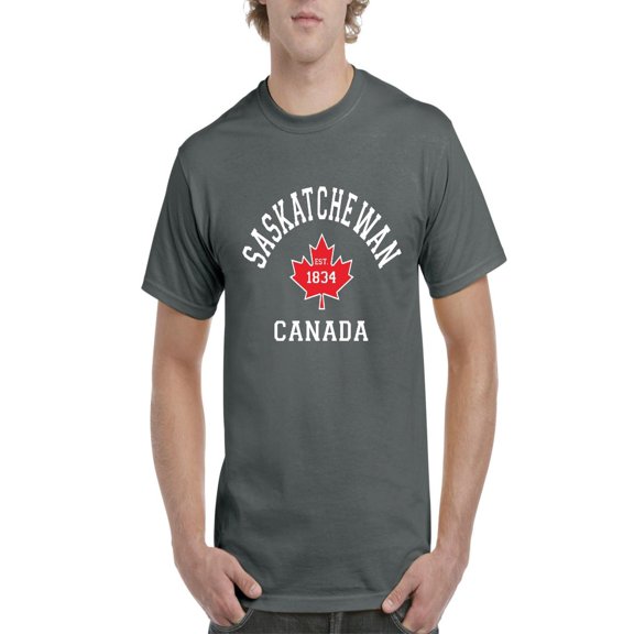 NIB - Men's T-Shirt Short Sleeve - Saskatchewan Canada