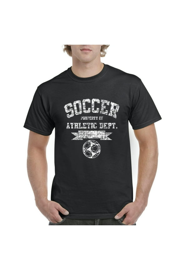 - Men's T-Shirt Short Sleeve - Soccer Athletic Dept.