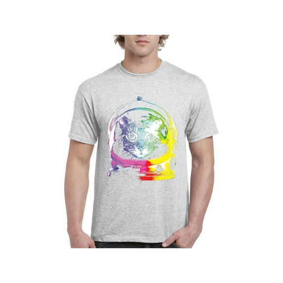 NIB - Men's T-Shirt Short Sleeve - Space Cat