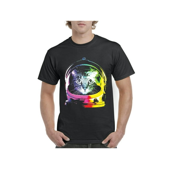 NIB - Men's T-Shirt Short Sleeve - Space Cat