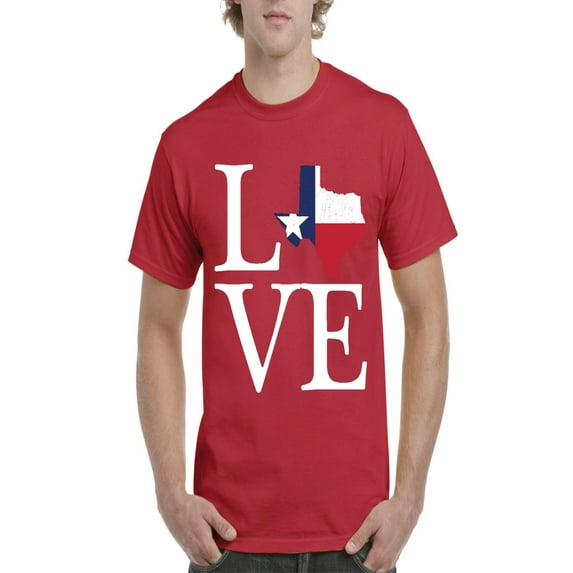NIB - Men's T-Shirt Short Sleeve - Texas Flag