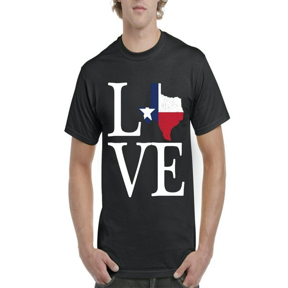 NIB - Men's T-Shirt Short Sleeve - Texas Flag