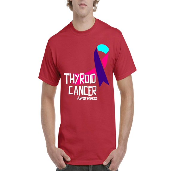 NIB - Men's T-Shirt Short Sleeve - Thyroid Cancer