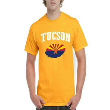 NIB - Men's T-Shirt Short Sleeve - Tucson Arizona Flag
