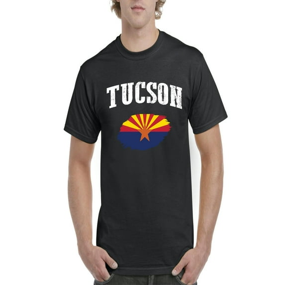 IWPF - Men's T-Shirt Short Sleeve - Tucson Arizona Flag