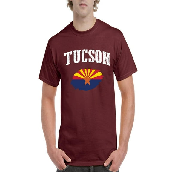 NIB - Men's T-Shirt Short Sleeve - Tucson Arizona Flag