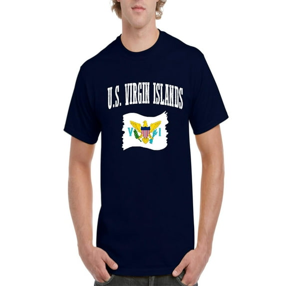 NIB - Men's T-Shirt Short Sleeve - U.S. Virgin Islands