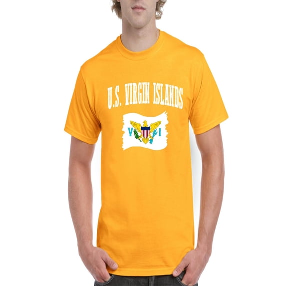 NIB - Men's T-Shirt Short Sleeve - U.S. Virgin Islands