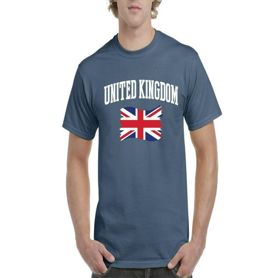 NIB - Men's T-Shirt Short Sleeve - United Kingdom British Flag