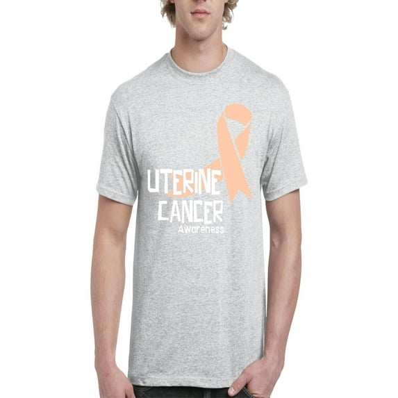 NIB - Men's T-Shirt Short Sleeve - Uterine Cancer
