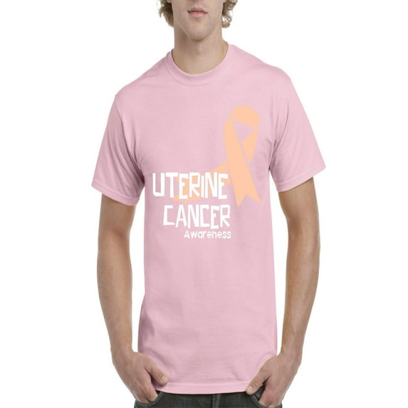 NIB - Men's T-Shirt Short Sleeve - Uterine Cancer