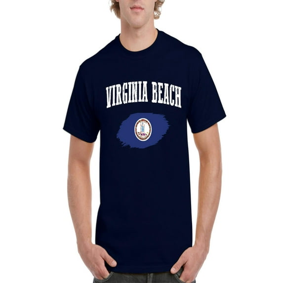 NIB - Men's T-Shirt Short Sleeve - Virginia Beach