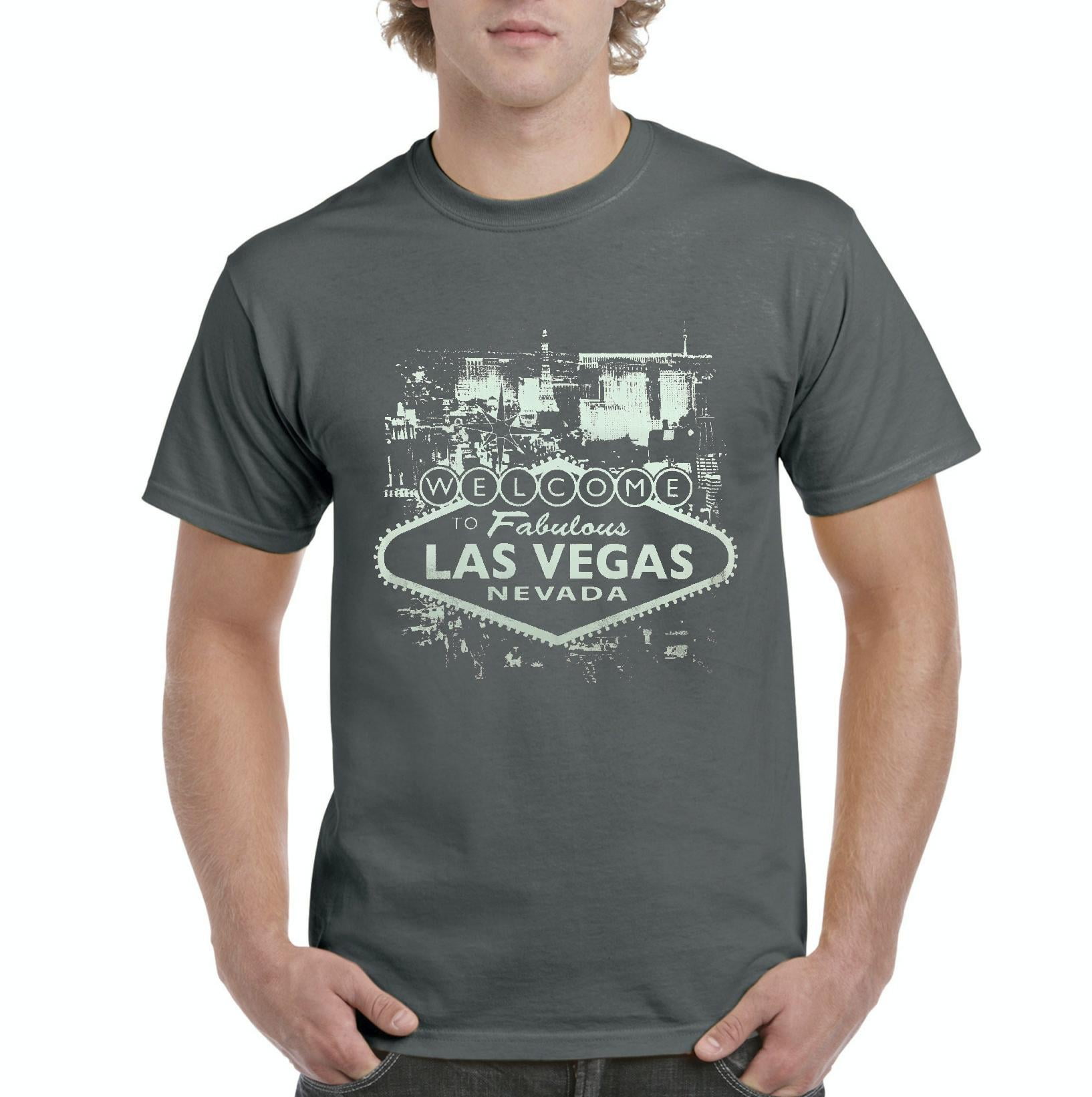 ◆ept◆ VEGAS RED 5005770543 NIB - Men's T-Shirt Short Sleeve - Welcome to Las Vegas