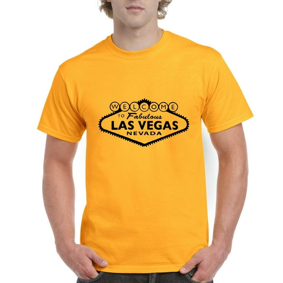 NIB - Men's T-Shirt Short Sleeve - Welcome to Las Vegas Nevada