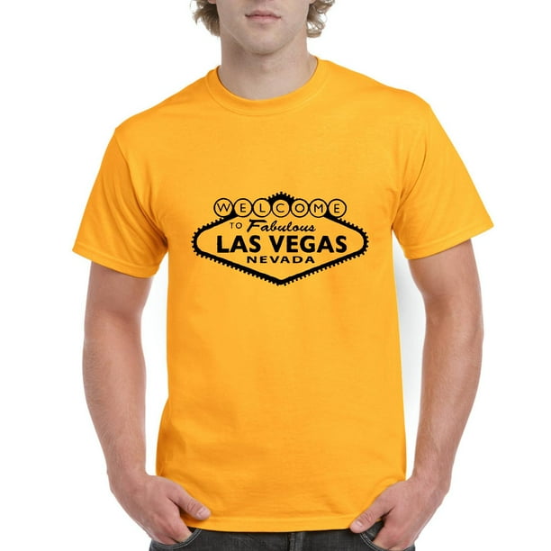 ◆ept◆ VEGAS RED 5005770543 NIB - Men's T-Shirt Short Sleeve - Welcome to Las Vegas