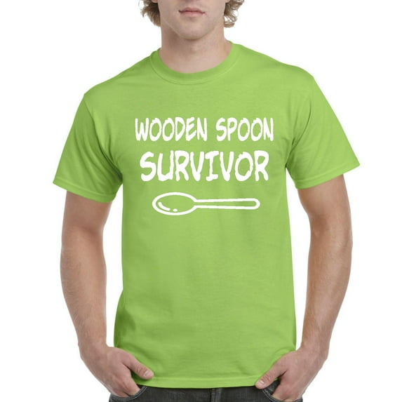NIB - Men's T-Shirt Short Sleeve - Wooden Spoon Survivor