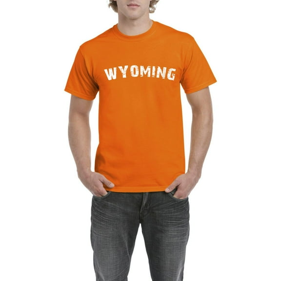 NIB - Men's T-Shirt Short Sleeve - Wyoming