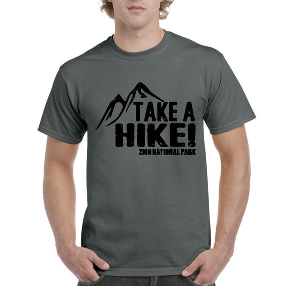 NIB - Men's T-Shirt Short Sleeve - Zion Park Take a Hike
