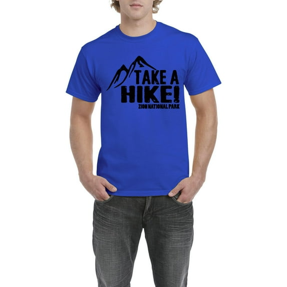 NIB - Men's T-Shirt Short Sleeve - Zion Park Take a Hike